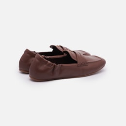 Mocassim Em Couro