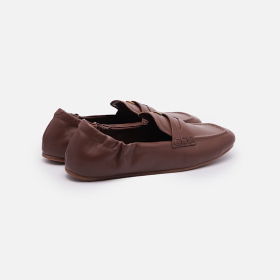 Mocassim Em Couro