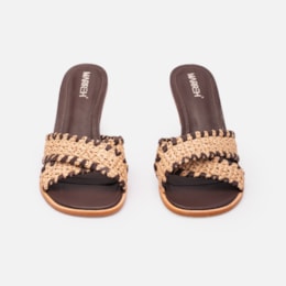 Mule Trancado Em Rafia