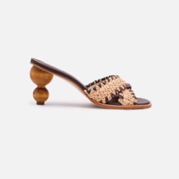 Mule Trancado Em Rafia