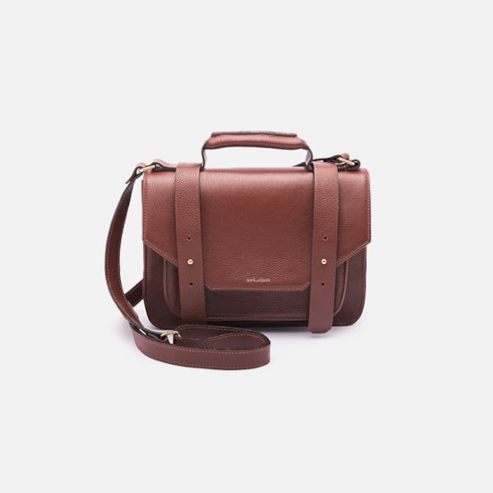 Pasta De Couro Satchel