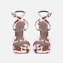 Sandalia Cow Print