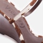 Sandalia Cow Print