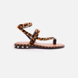 Sandalia Rasteira Stud