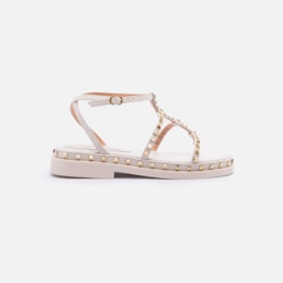 Sandalia Tiras Assimetricas