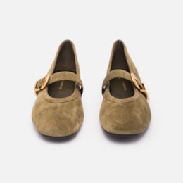 Sapatilha Em Camurca