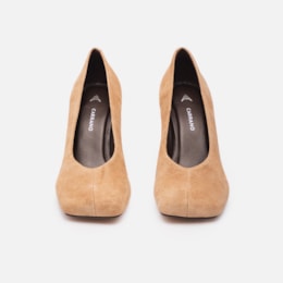 Scarpin Em Camurca