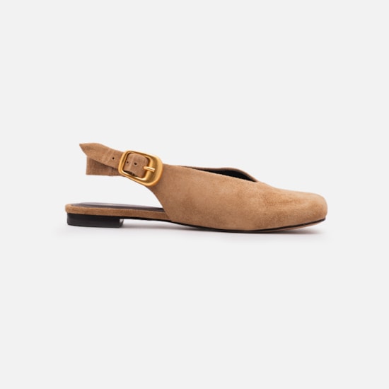 Scarpin Em Camurca
