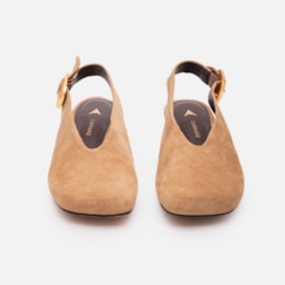 Scarpin Em Camurca