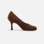 Scarpin Em Camurca