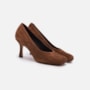Scarpin Em Camurca