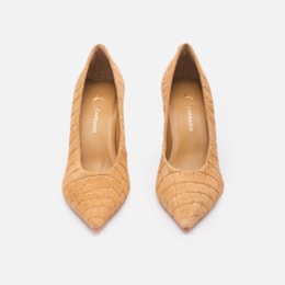 Scarpin Em Camurca