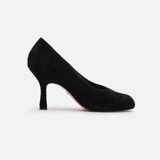 Scarpin Em Camurca