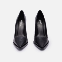 Scarpin Em Couro