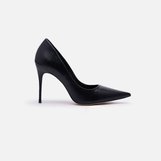 Scarpin Em Couro