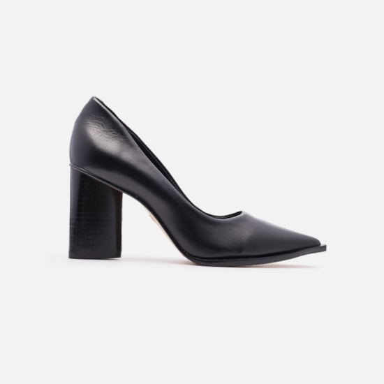 Scarpin Em Couro