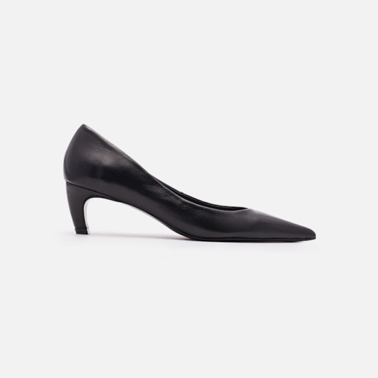 Scarpin Em Couro