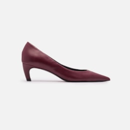Scarpin Em Couro