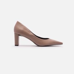 Scarpin Em Couro