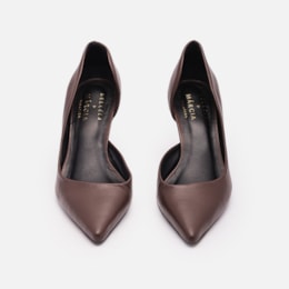 Scarpin Em Couro
