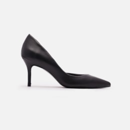 Scarpin Em Couro