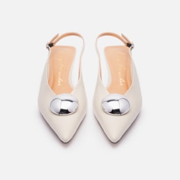 Scarpin Em Couro