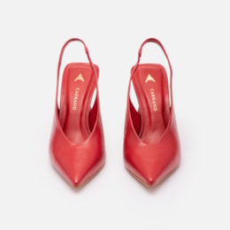 Scarpin Em Couro