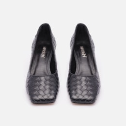 Scarpin Em Quadriculado