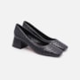Scarpin Em Quadriculado