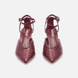 Scarpin Quadriculado