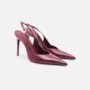 Slingback Couro