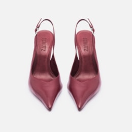 Slingback Couro
