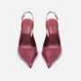 Slingback Couro