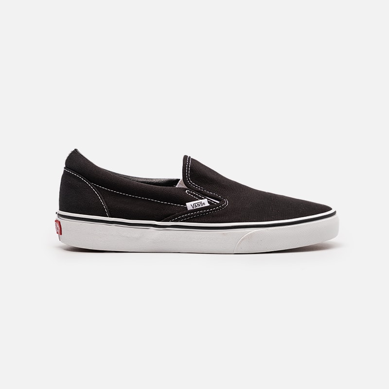Vans U Classic Slip-On Unisex-Adult Trainers Black White 8.5 us