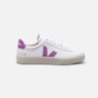 Tenis Veja Campo Cf Leather Extra White Mulberry