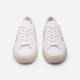 Tenis Veja Campo Cf Leather Extra White Platine