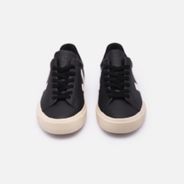 Tenis Veja Campo Chfree Leather Black White