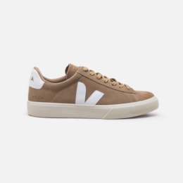 Tenis Veja Campo Suede Dune White