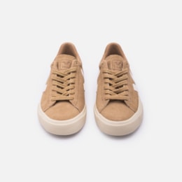 Tenis Veja Campo Suede Dune White
