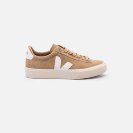 Tenis Veja Campo Suede Dune White