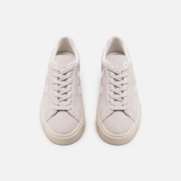 Tenis Veja Campo Suede Natural White