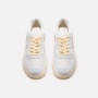 Tenis Veja V-10 Leather Gravel Parme Menthol