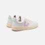 Tenis Veja V-10 Leather Gravel Parme Menthol