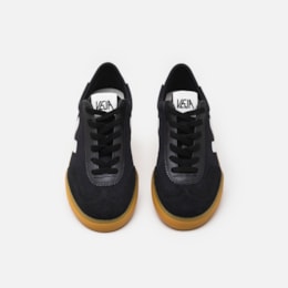 Tenis Veja Volley Canvas Black White Natural