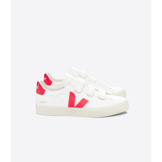 Tênis Vert Recife Chromefree Couro White Rose Fluo