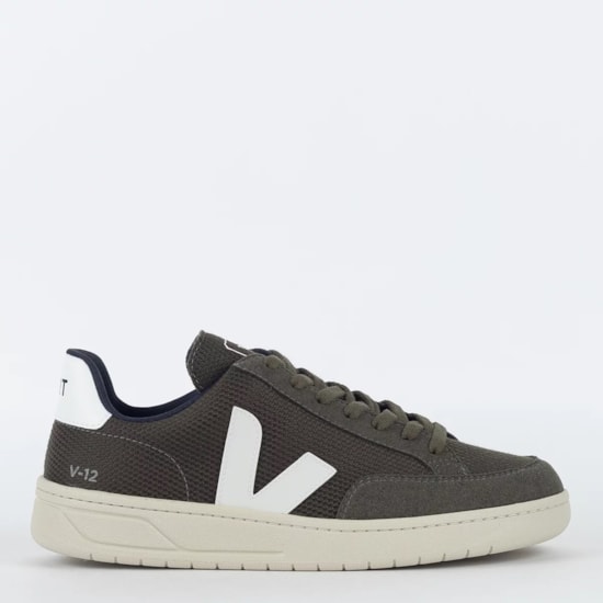 Tênis Vert V-12 Vegan B-Mesh Olive White