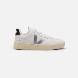 V-90 O.T. Leath White Silver Black