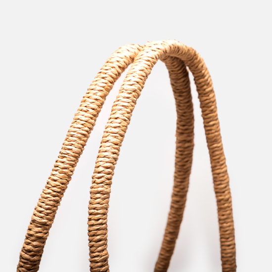 Van Bolsa Rafia Quadrada - MARREH